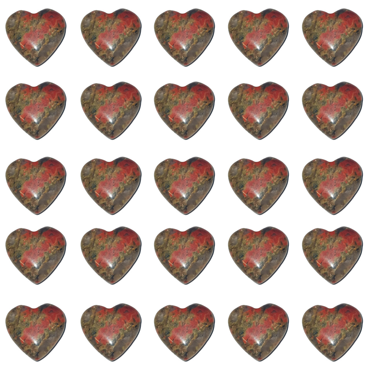 05 heart - grass green