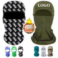Pasamontañas de Forro Polar para Invierno, Cubre Rostro Completo, para Motociclismo, Esquí y Actividades al Aire Libre, Personalizable, Venta al Por Mayor