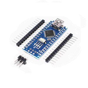Carte Nano R3 avec puce CH340 compatible avec port Mini-USB (non soudée) - Product Image 1