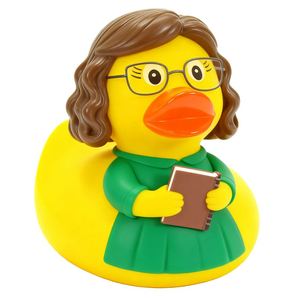 Jouets de bain en PVC en forme de canard, personnalisés et imprimés en masse, avec motifs intégrés – Offre promotionnelle - Product Image 1