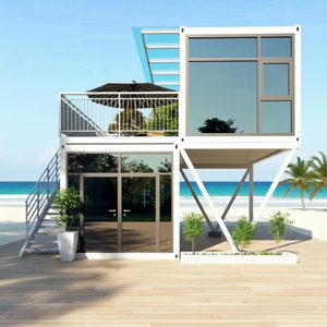 Le conteneur préfabriqué extensible minuscule d'entrepôt loge la construction à la <span class=keywords><strong>maison</strong></span> préfabriquée modulaire extensible maté - Product Image 1