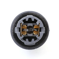 Support de lampe de position avant automobile 2 broches Haidie HDL-859, base de lampe de marquage, petite douille pour ampoule halogène