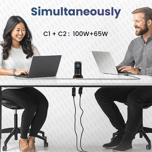 Station de charge rapide GaN 240W 660W 6 en 1 140W PD3.1 USB Type C PD QC3.0 PPS Chargeur de bureau pour MacBook iPhone 17 <span class=keywords><strong>Samsung</strong></span> - Product Image 6