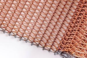 Yüksek sıcaklık paslanmaz çelik zincir tel örgülü konveyör bandı kemer üreticisi/gıda sanayi çiftlik metal konveyör bant fiyat - Product Image 4