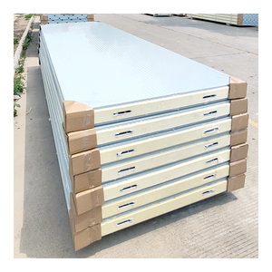 Panel Sándwich de Lana de Roca EPS / PU / PIR de 50/70/100 mm, <span class=keywords><strong>Precio</strong></span> de Fábrica, Lámina de Acero de Color para Paredes, para Casas Prefabricadas y Contenedores - Product Image 1