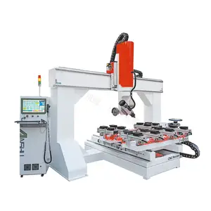 5 cnc eksenli freze makinesi cnc router 5 eksen cnc router makine için 3d makinesi ahşap alüminyum