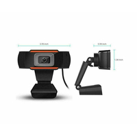 Kamera Web HD Dapat Diputar Definisi Tinggi 720P untuk Komputer, Berbagai Jenis Webcam USB untuk PC, Kamera Web USB 1080P HD untuk Komputer