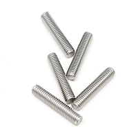 Fasteners 4" M100 M75 M52 M30 Hastelloy C276 N10276 2.4819 Stud Bolt C/w 2 Heavy Hex Nuts