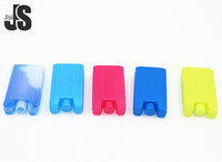 Sac isotherme de couleur personnalisée réutilisable mini-brique de glace en gel en plastique rigide de qualité alimentaire pour crème glacée en plastique rigide réutilisable de qualité alimentaire
