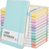 Agenda annuel A5 transfrontalier 2027 en anglais, carnet de planification de l'efficacité, personnalisable avec logo, cadeau, couverture rigide en papier thermique
