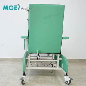 Fauteuil de dialyse manuel avec design mobile inclinable pour la collecte de sang, la dialyse hématologique et les perfusions - Product Image 6