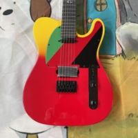 Guitarra Eléctrica NERV TL, Cuello de Arce Rojo, Cuerpo de Caoba, Diapasón de Palisandro, 6 Cuerdas, 22 Trastes, Pastillas S-H, Rendimiento Profesional