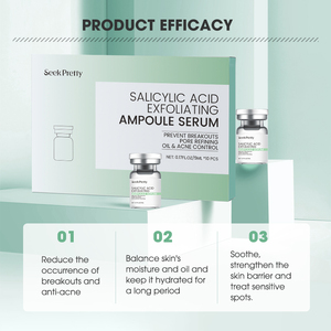 Siero Viso Coreano di Alta Qualità con Acido Salicilico Anti-Acne, Riparatore della Pelle, per Cura del Viso e Microneedling ad Uso Domestico - Product Image 5