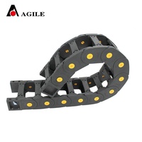 45*100mm MTS Type de pont Chaîne de câble en nylon renforcé Pont en plastique Guide de câble flexible sur chenilles à vendre