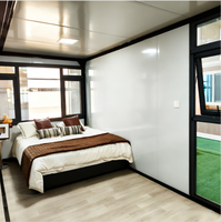 Module de salle de bain modulaire intégré en acier et bois, cabine de douche préfabriquée, toilettes, conteneur mobile pour villas de luxe