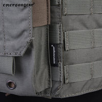 Emersongear Vente en gros Gilet tactique M4 léger en nylon Cordura 500D, porte-plaques de combat, compatible Molle