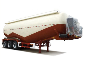 Nuevo Semirremolque de Cemento a Granel de 3 Ejes en Forma de V, Suspensión Neumática Confortable, Motor Diésel Weichai de 351-450hp, 50T, Euro 2 - Product Image 2