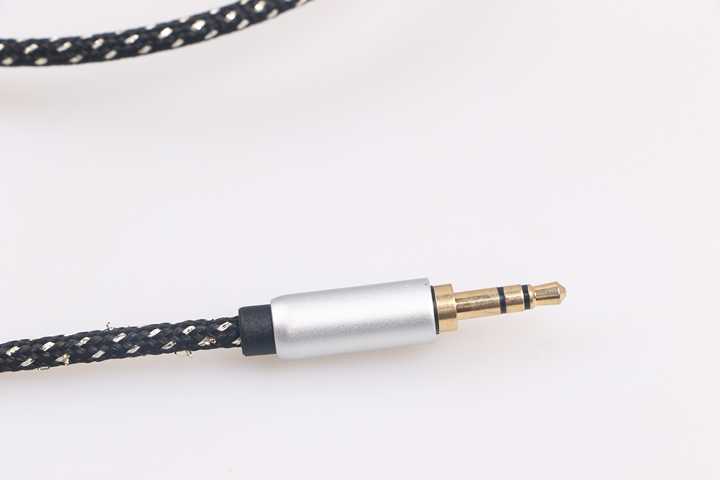 3.5mm to 2RCA Male Stereo Audio Adapter Aux to RCA Cable Red White Cord Nylon Braided for Smartphones, Speakers, Tablets, MP3..