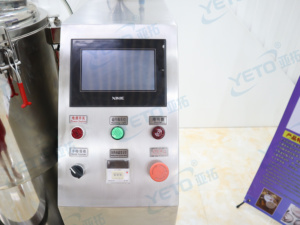 Machine de mélange automatique YETO haute vitesse pour poudres cosmétiques, maquillage, fards à paupières, blush, avec système de pulvérisation d'huile - Product Image 6