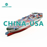 Services de logistique internationale fret maritime 20 pieds 40 pieds 40HQ conteneur d'expédition FCL expédition transitaire Chine vers les États-Unis