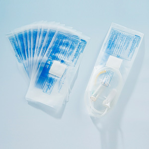 Sacs de stérilisation médicaux en PE à fermeture centrale pour instruments chirurgicaux, emballage de seringues, conformes à la norme YY/T 0969-2013, certifiés CE - Product Image 2