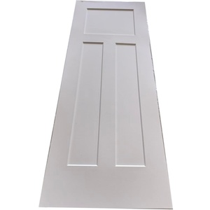 Puerta de Panel de Madera HDF para Interiores a Precio Económico con Acabado de Imprimación Blanca, Diseño Moderno para Apartamentos, Resistente al Viento, 1 Año de Garantía - Product Image 5
