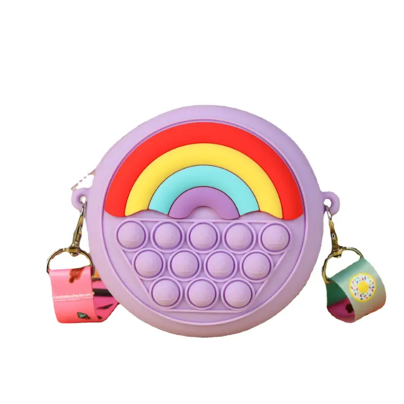 Borsa a tracolla singola moda per bambini ratto uccisione pioneer borsa a tracolla singola portafoglio zero borsa per bambini bel pasticcio della ragazza