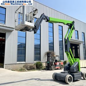 Penyedia pabrikan <span class=keywords><strong>Platform</strong></span> kerja ketinggian tinggi <span class=keywords><strong>Platform</strong></span> kerja Aerial angkat Boom elektrik 12m 10m 9m - Product Image 3