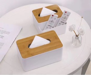 Tissue Box Cover Factory Wholesale Wooden Tissue Box For Household Use Tissue Box Cover Remote Control Plastic Tissue Box
