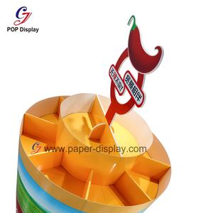 Karton cetak kustomisasi tampilan iklan berdiri kardus Supermarket kabinet karton untuk promosi Dispenser permen makanan - Product Image 2