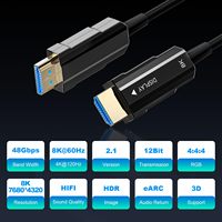 Câble optique actif HDMI 8K ZOGUO, 8K 60Hz, ultra haute vitesse, câble à fibre optique AOC