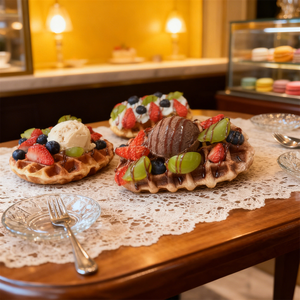 Délices de Jardin : Glaces aux fruits (Miel, Raisin, Myrtille, Fraise, Vanille), Mini Pâtisseries et Chocolats - Product Image 6