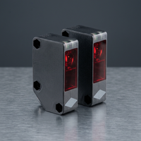 Sensor Fotoelektrik Tipe Through-Beam LA31/LK31/25/31/115 Jarak Deteksi 0-30m Perlindungan IP67 Titik Cahaya Terang dan Tajam