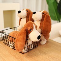 Porte-clés Teckel en Peluche Cartoon, Pendentif pour Sac à Dos, Mini Jouet Doux en Coton, Nylon et Laine, Anti-Stress, Vente en Gros