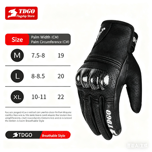 Thể Thao Ngoài Trời Đầy Đủ Ngón Tay Găng Tay Găng Tay Găng Tay Cho Xe Máy & Đi Xe Đạp Màn Hình Cảm Ứng Tương Thích Da Găng Tay Chiến Thuật Cứng Knuckles - Product Image 3