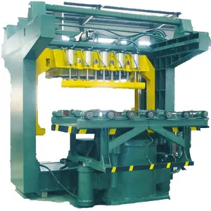 China Vacuum Molding Processing Green Sand Production Line Continuous Casting Machine