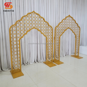 ซุ้มแต่งงานเหล็กดัดลายกระจก ดีไซน์สวยหรู ขายส่งราคาพิเศษ สำหรับตกแต่งงานปาร์ตี้ งานอีเว้นท์ และจัดแสดงสินค้า - Product Image 6