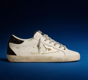 Zapatillas de Skateboard Unisex de Cuero Vacuno Desgastado, Estilo Retro, de Alta Calidad, con Diseño de Estrella Retro, Versátiles, Modernas, Casuales y Deportivas - Product Image 1