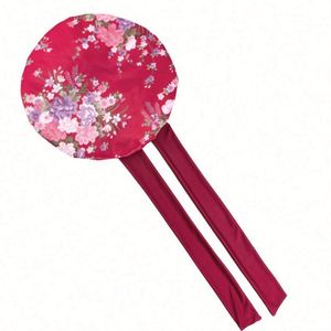 Bonnet de nuit en satin extra large avec ceinture et bandeaux, bonnet de sommeil en soie à nouer, bonnet de nuit en satin - Product Image 2