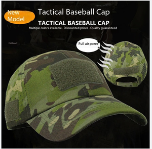 Casquette de baseball tactique en maille respirante camouflage DF 01Summer pour les passionnés de plein air, casquette de pêche, protection solaire - Product Image 4