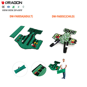 Veste d'extraction de pompier en gros d'usine dispositif d'extraction KED pour attelle de plaque de Fixation d'immobilisation de premiers soins - Product Image 2