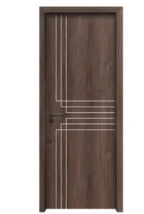 Chine Fournisseur de premier plan Portes de chambres de haute qualité Design Portes intérieures en bois pour maisons