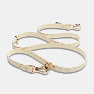 Custom <strong>Double</strong> Clip Versatile <strong>Lead</strong> Dog Leash High-Quality Vegan Leather <strong>Double</strong> <strong>Ended</strong> Dog <strong>Lead</strong> - Product Image 2