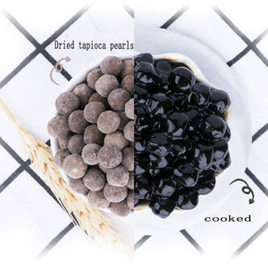 Boules de tapioca Ingrédient <span class=keywords><strong>pour</strong></span> le thé au lait à bulles Vente en gros directe d'usine - Product Image 1