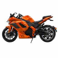 New Design 5000W 120Km/h Max Speed Electric Motorcycle Long Range High Speed Electric Sportbike