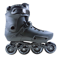 Rollerpassion Patins à roulettes de fitness pour adultes unisexes avec roues ABEC-7 85A, cadre en aluminium, roues lumineuses, pour sport en plein air