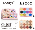 Palette di ombretti Saniye 65 colori opachi ad alta pigmentazione, trucco minerale per tonalità di pelle media - Product Image 1