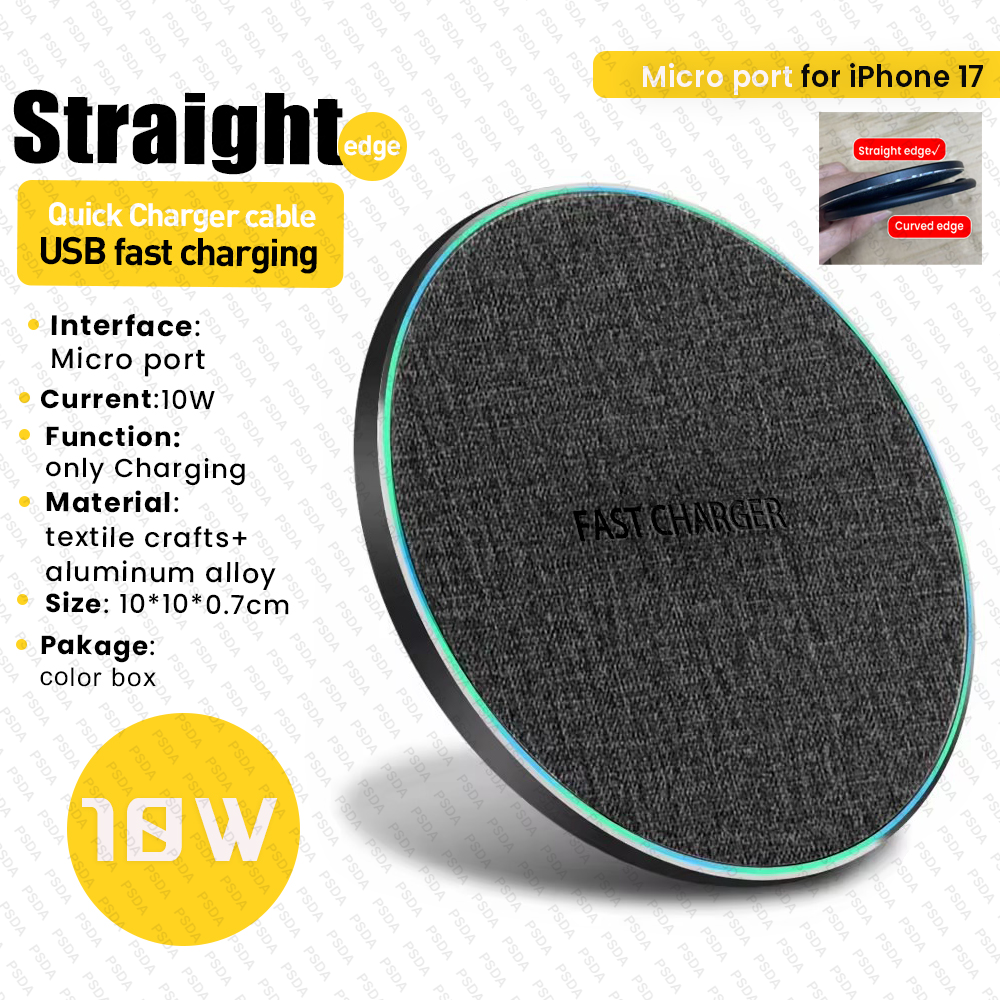 CHWR006-Black (10W) straight edge