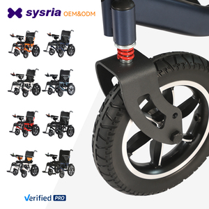 Silla de Ruedas Eléctrica Motorizada para Subir Escaleras OEM 2026, Plegable, Ligera, Portátil, con Batería de Litio Inteligente - Product Image 5