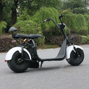 1500W 2000W 60V 12ah/20ah dos asientos Citycoco Fat Tire Scooter eléctrico a granel Panamá 1000W Scooter eléctrico - Product Image 5